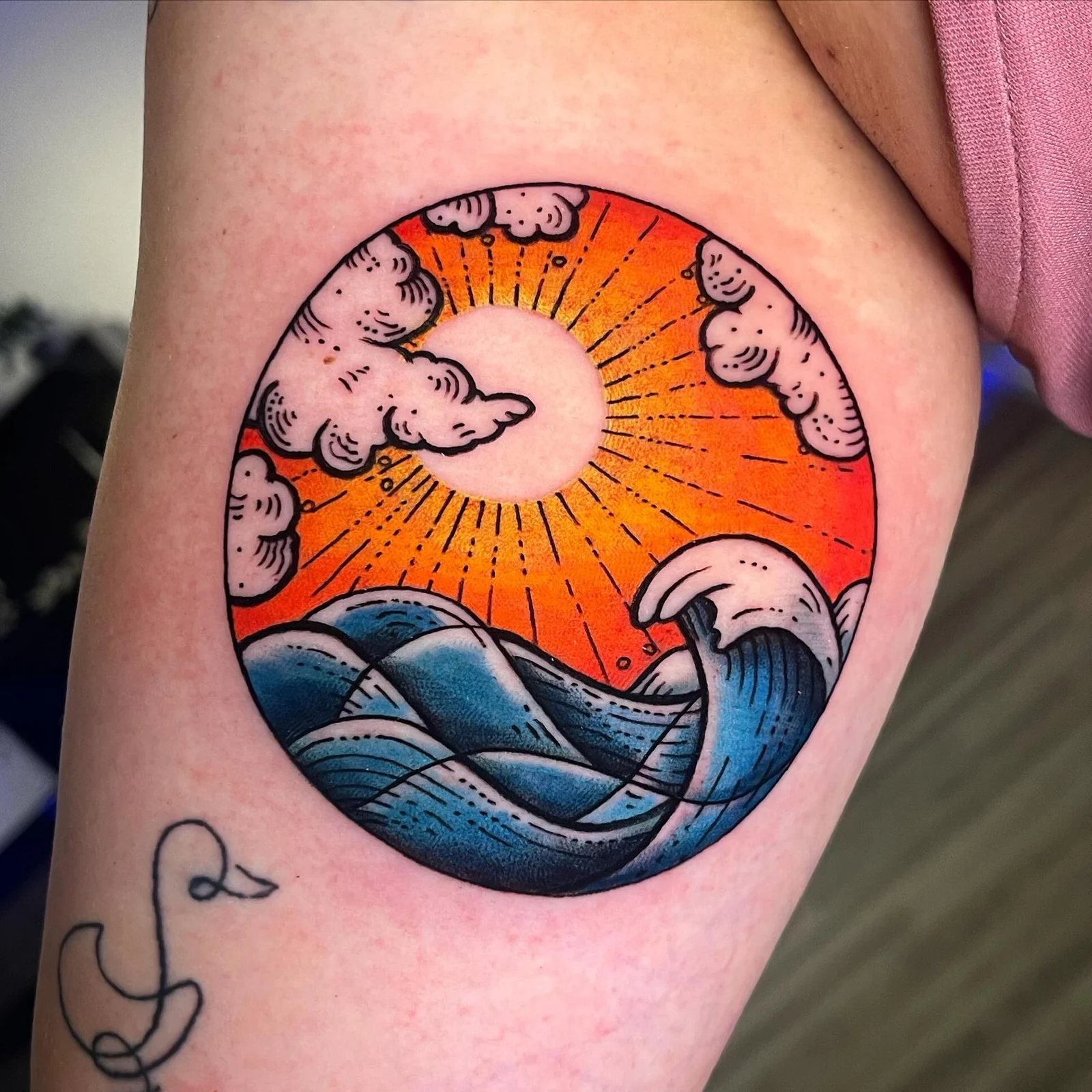 Skin Design Tattoos — geleneksel dövme çalışması